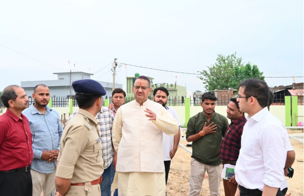 खटीमा में सैनिक सम्मान समारोह की तैयारियां तेज, मंत्री गणेश जोशी ने किया निरीक्षण